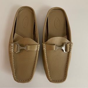 TOD’S Gommino Mules Nude Slip-On, Size 38